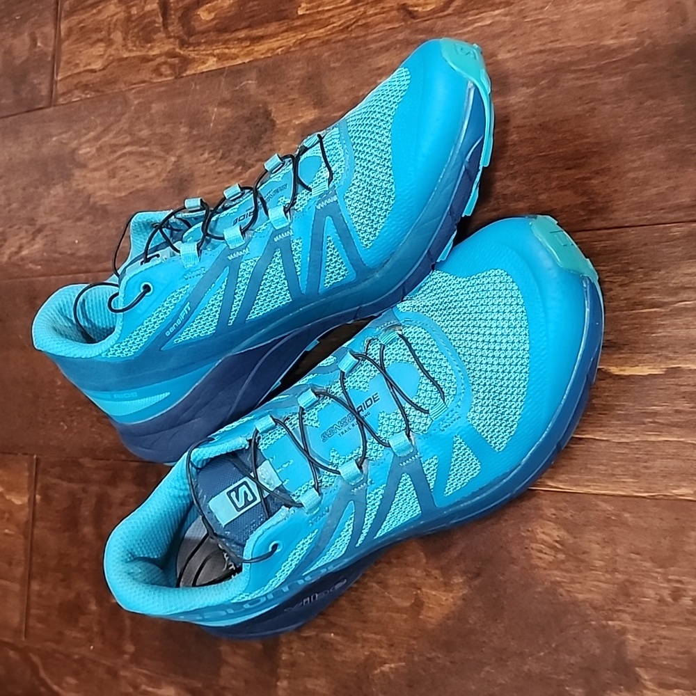 Salomon ortholite vibe trail running shoes size 10.5